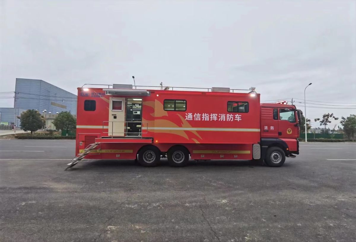 通信消防指挥车图片