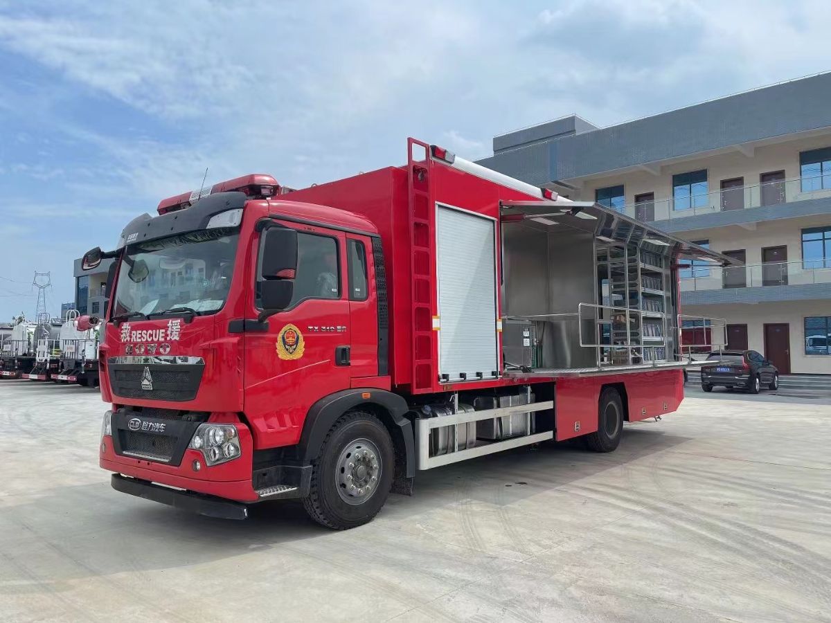 豪沃被服洗涤消防车