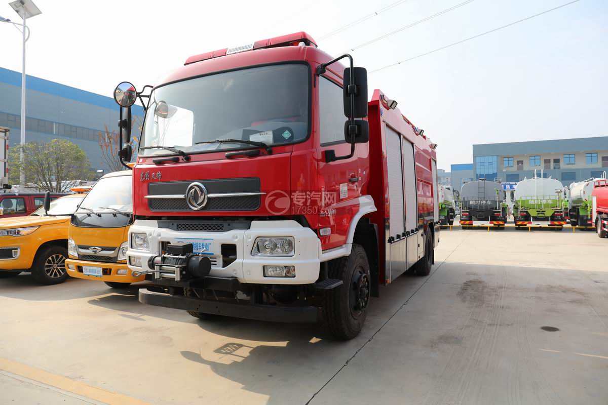 天锦四驱森林消防车图片