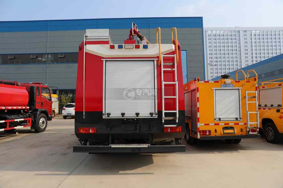 天锦四驱森林消防车图片