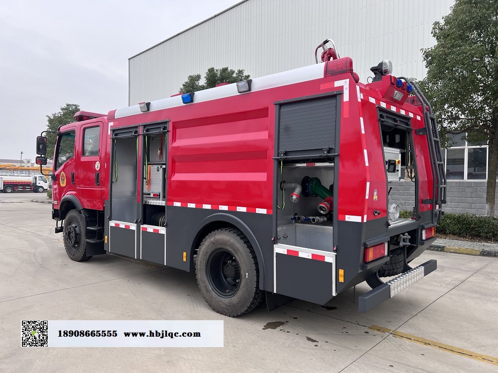 东风四驱森林消防车图片