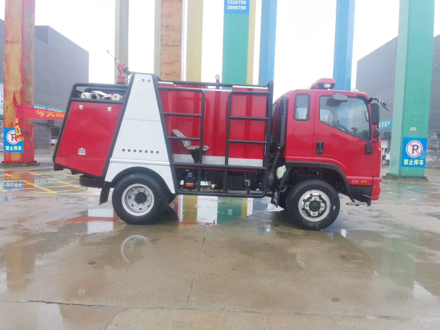 凯马四驱森林消防车图片