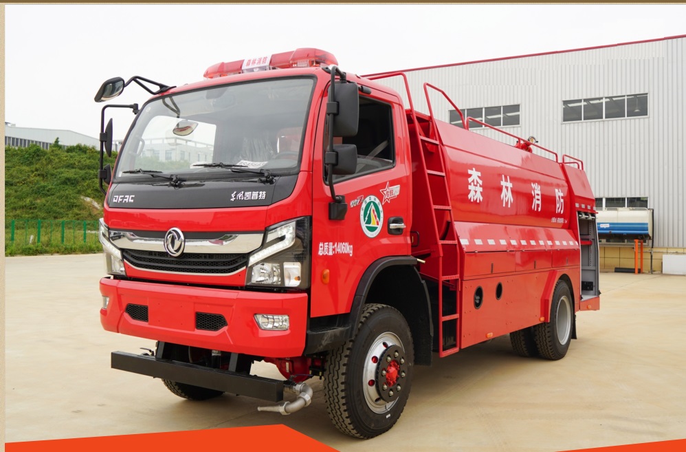 东风四驱远程供水车图片