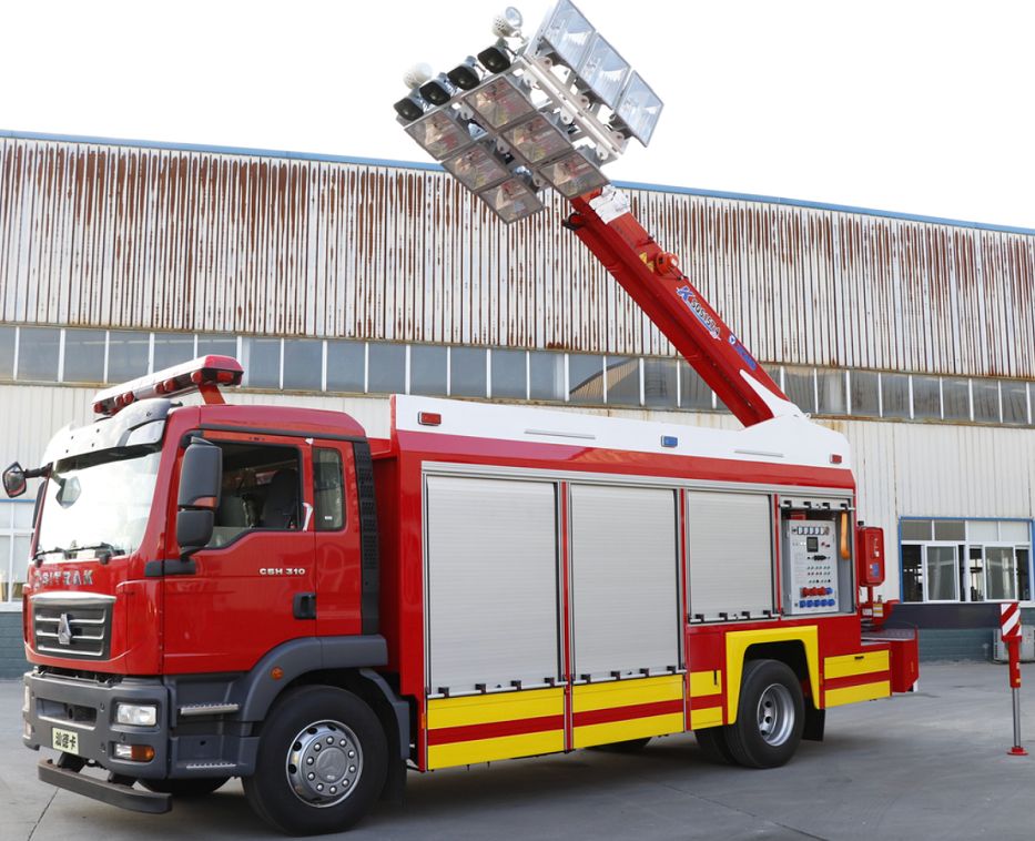 汕德卡16米应急照明车