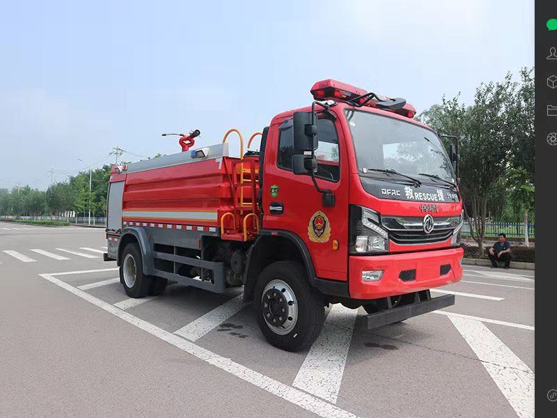 东风单排四驱远程供水车