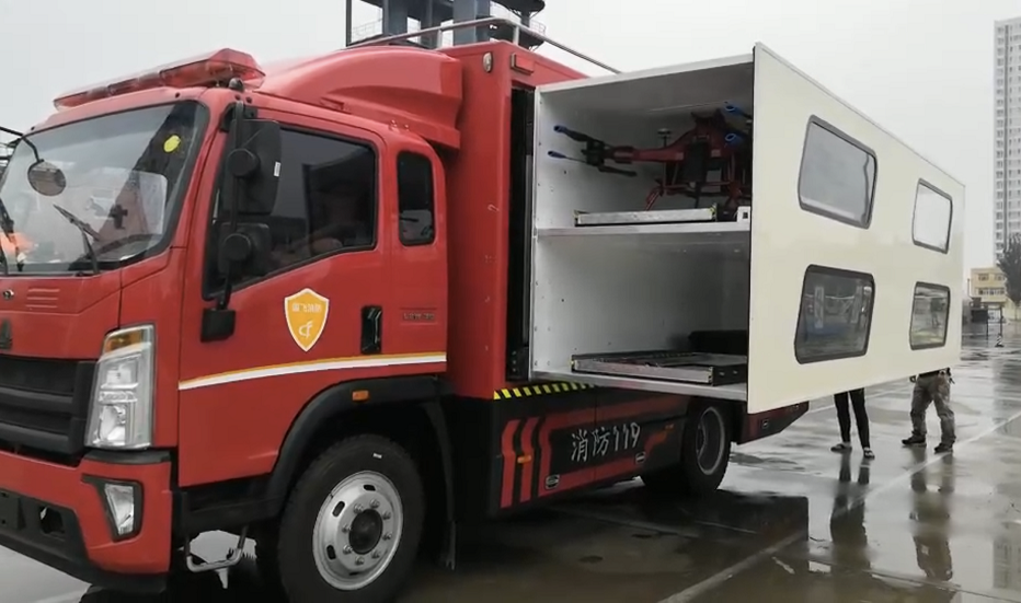 东风无人机运输车图片