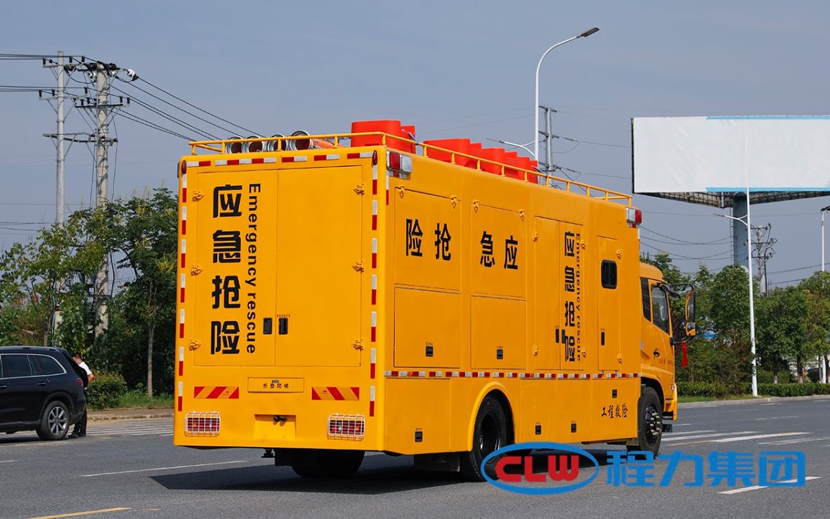 东风天锦工程救险车图片