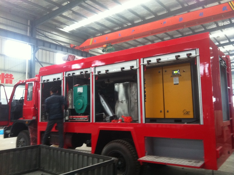 东风煤矿救援车图片