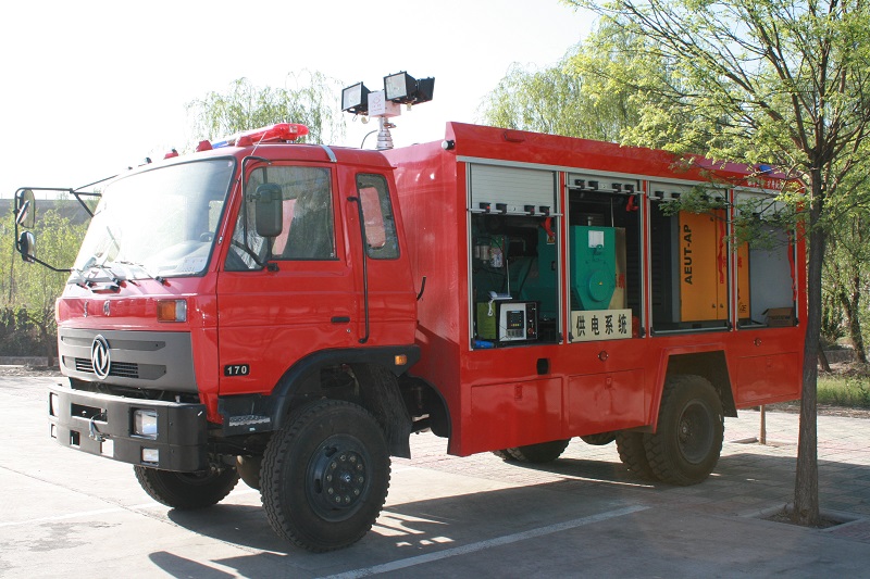 东风煤矿救援车图片