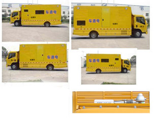 CLW5100XDYQ5型电源车图片