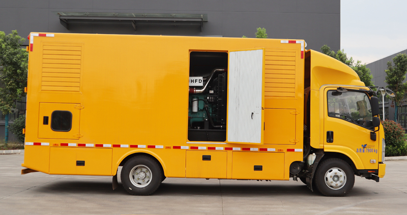 CLW5080XDYQ6型电源车图片