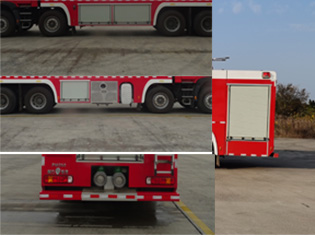 CLW5420GXFPM250/HW型泡沫消防车图片