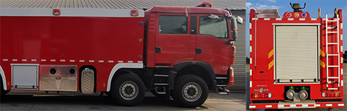 CLW5420GXFPM250/HW型泡沫消防车图片