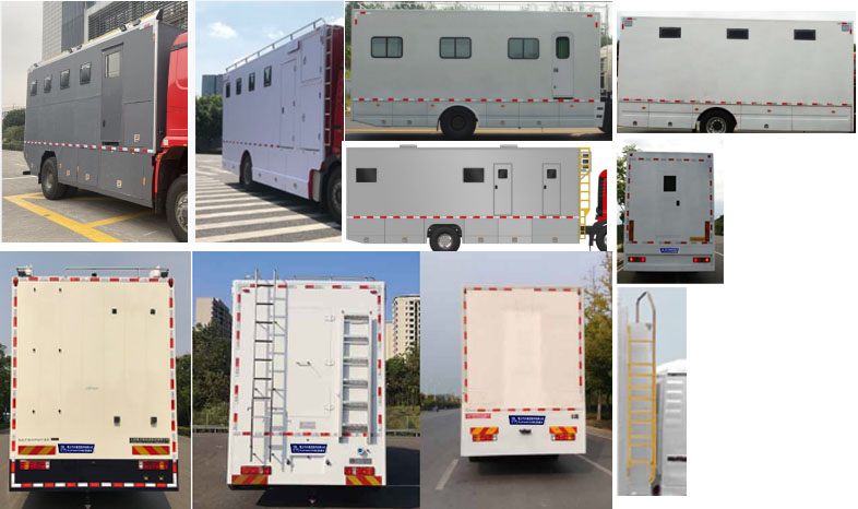 CL5180XCS6BZ型厕所车图片