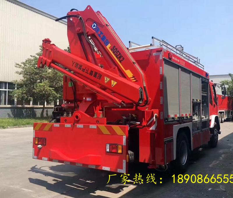 东风抢险救援消防车图片