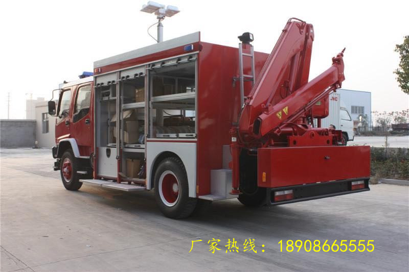 东风抢险救援消防车图片